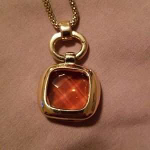 Jewelry - EUC Amber Pendant necklace Jewelry - EUC Amber Pendant necklace